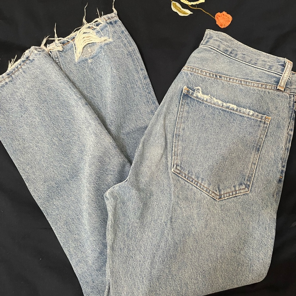 Agolde Light Blue Denim Jeans